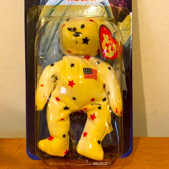 McDonald's Ty Beanie Baby Glory the Bear still in package - Picture 9 of 9